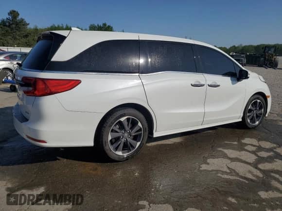 2021 Honda Odyssey Elite с VIN 5FNRL6H97MB009998, выставлен на аукционе Copart как лот 53475215 с пробегом Не указан миль и На запчасти • Non repairable. История ставок и продаж доступна на DreamBid. Изображение 3.
