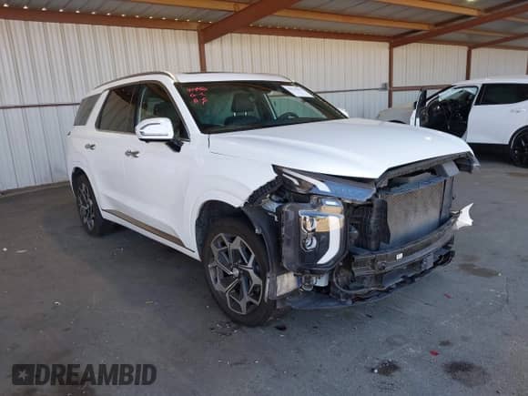 2022 Hyundai Palisade Calligraphy с VIN KM8R74HE9NU400628, выставлен на аукционе IAAI как лот 42920313 с пробегом 74 629 миль миль и . История ставок и продаж доступна на DreamBid. Изображение 1.