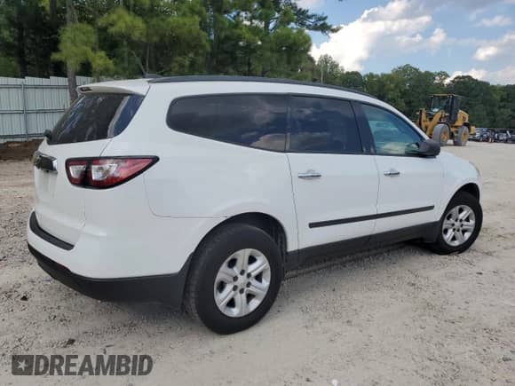 2017 Chevrolet Traverse LS с VIN 1GNKRFKD3HJ113911, выставлен на аукционе Copart как лот 71700265 с пробегом 172 077 миль миль и Списание • Salvage title. История ставок и продаж доступна на DreamBid. Изображение 3.