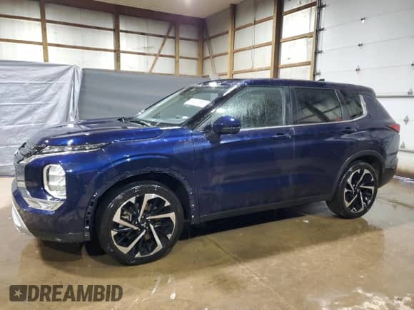 2024 Mitsubishi Outlander SE z VIN JA4J3VA85RZ059349, wystawiony jako Copart lot #89540555 z przebiegiem 32 069 mil mil oraz Czysty tytuł • Clean title. Historia ofert i sprzedaży dostępna na DreamBid. Obrazek 1.