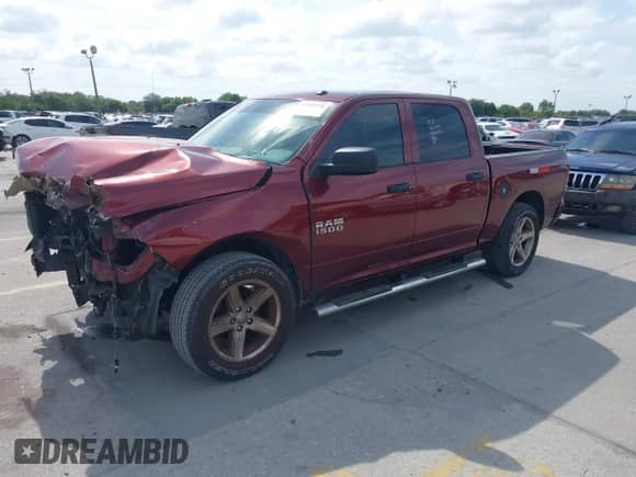 2018 Ram 1500 Express with VIN 3C6RR6KG3JG246555, listed as a IAAI auction lot 42082726 with 106,227 mi miles and . Bid and sale history available at DreamBid. Image 2.