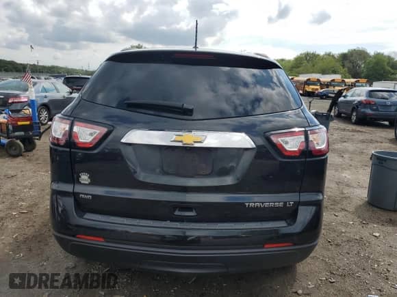2015 Chevrolet Traverse LT with VIN 1GNKVHKD3FJ218307, listed as a Copart auction lot 80414485 with Not provided miles and Salvage title. Bid and sale history available at DreamBid. Image 6.