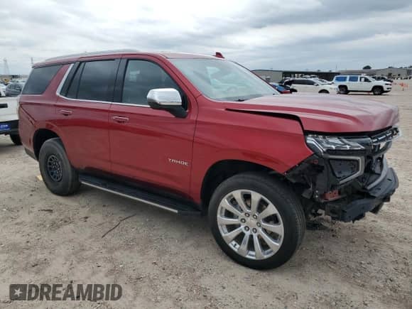 2024 Chevrolet Tahoe с VIN 1GNSCSKT2RR334761, выставлен на аукционе Copart как лот 55951615 с пробегом 14 499 миль миль и Списание • Salvage title. История ставок и продаж доступна на DreamBid. Изображение 4.