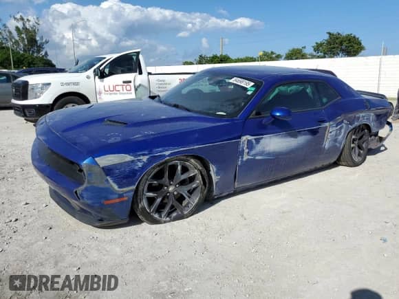 2020 Dodge Challenger SXT with VIN 2C3CDZAG8LH176879, listed as a Copart auction lot 84698195 with 113,763 mi miles and Non repairable. Bid and sale history available at DreamBid. Image 1.