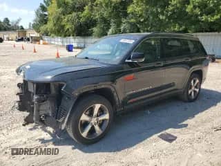 2021 Jeep Grand Cherokee Limited with VIN 1C4RJKBGXM8201356, listed as a Copart auction lot 69857095 with 63,253 mi miles and Salvage title. Bid and sale history available at DreamBid. Image 1.