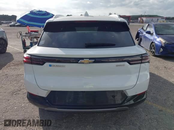 2024 Chevrolet Equinox EV LT with VIN 3GN7DLRP7RS261658, listed as a IAAI auction lot 40870686 with 1,493 mi miles and . Bid and sale history available at DreamBid. Image 16.