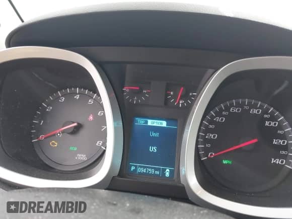 2013 Chevrolet Equinox LT z VIN 1GNALDEK5DZ126506, wystawiony jako IAAI lot #43457149 z przebiegiem 94 759 mil mil oraz . Historia ofert i sprzedaży dostępna na DreamBid. Obrazek 7.