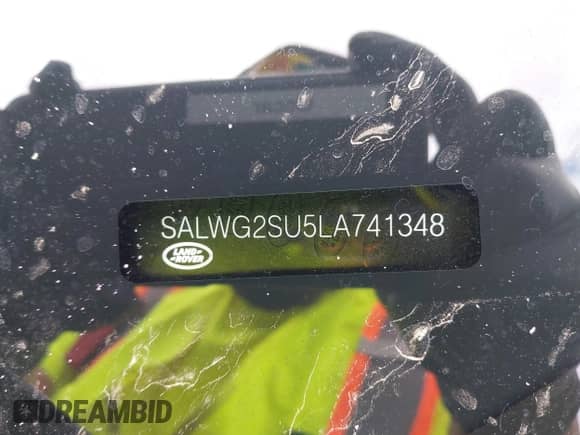 2020 Land Rover Range Rover Sport SE z VIN SALWG2SU5LA741348, wystawiony jako IAAI lot #39484742 z przebiegiem 57 216 mil mil oraz . Historia ofert i sprzedaży dostępna na DreamBid. Obrazek 9.