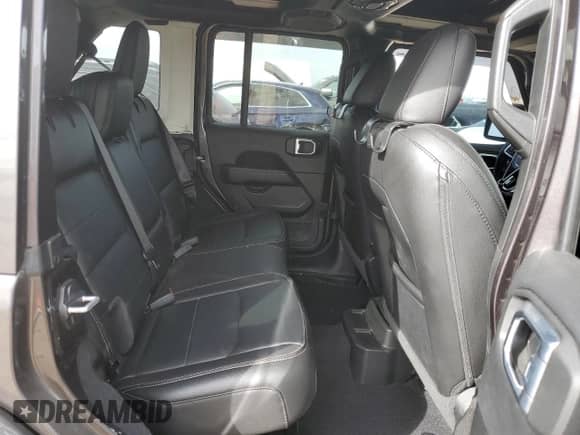 2021 Jeep Wrangler Unlimited Sahara High Altitude with VIN 1C4HJXEM5MW599937, listed as a Copart auction lot 71797814 with Not provided miles and Salvage title. Bid and sale history available at DreamBid. Image 10.