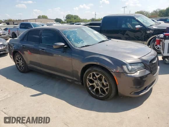 2017 Chrysler 300 S with VIN 2C3CCAGG5HH558032, listed as a Copart auction lot 80457555 with Not provided miles and Salvage title. Bid and sale history available at DreamBid. Image 4.