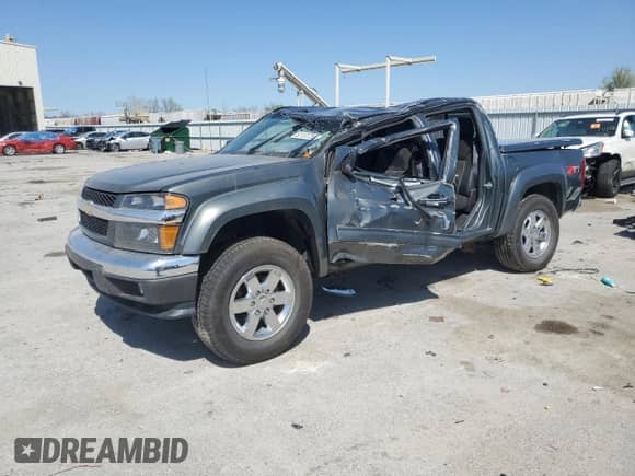 2011 Chevrolet Colorado 2LT with VIN 1GCHSDFE5B8131243, listed as a Copart auction lot 52133755 with 123,572 mi miles and Salvage title. Bid and sale history available at DreamBid. Image 1.
