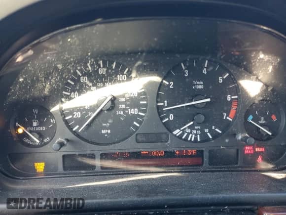 2002 BMW 5 Series 530i with VIN WBADT53402CE93491, listed as a Copart auction lot 42338765 with Not provided miles and Salvage title. Bid and sale history available at DreamBid. Image 9.