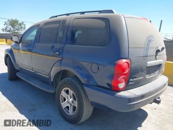 2005 Dodge Durango SLT z VIN 1D4HD48D35F532422, wystawiony jako IAAI lot #42331480 z przebiegiem 199 578 mil mil oraz . Historia ofert i sprzedaży dostępna na DreamBid. Obrazek 3.