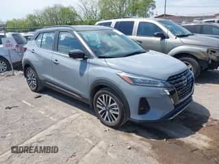 2024 Nissan Kicks SR with VIN 3N1CP5DV2RL502815, listed as a IAAI auction lot 42052304 with 8,274 mi miles and . Bid and sale history available at DreamBid. Image 1.