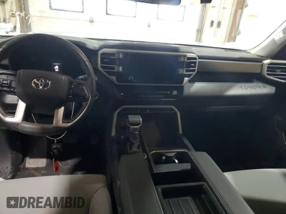 2022 Toyota Tundra SR5 with VIN 5TFLA5DB2NX027458, listed as a Copart auction lot 43463833 with 16,272 mi miles and . Bid and sale history available at DreamBid. Image 8.