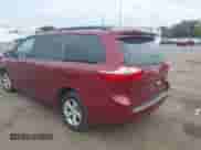 2017 Toyota Sienna LE with VIN 5TDKZ3DC8HS776289, listed as a IAAI auction lot 43234971 with 133,600 mi miles and . Bid and sale history available at DreamBid. Image 3.