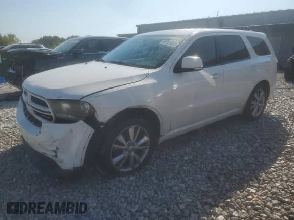 2011 Dodge Durango R/T with VIN 1D4SE6GT6BC708965, listed as a Copart auction lot 85103465 with 116,319 mi miles and Clean title. Bid and sale history available at DreamBid. Image 1.