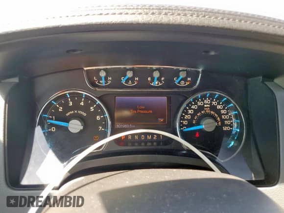 2013 Ford F-150 Lariat with VIN 1FTFW1ET0DFA15540, listed as a Copart auction lot 81657825 with 101,983 mi miles and Salvage title. Bid and sale history available at DreamBid. Image 9.