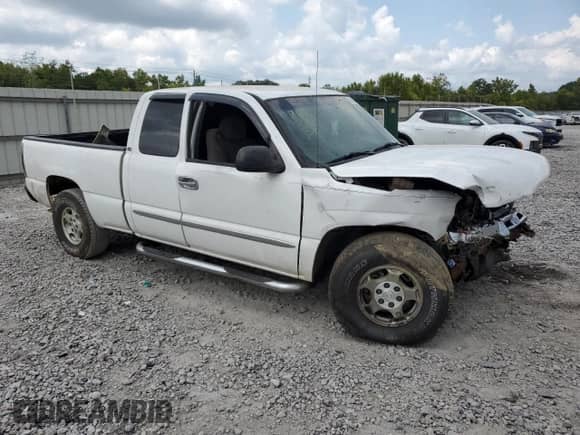 2004 GMC Sierra 1500 SLE with VIN 1GTEK19V04E168704, listed as a Copart auction lot 68569854 with Not provided miles and Salvage title. Bid and sale history available at DreamBid. Image 4.