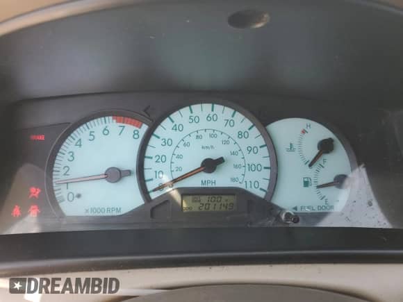 2004 Toyota Corolla S with VIN 1NXBR32E64Z313945, listed as a Copart auction lot 80962895 with 201,149 mi miles and Salvage title. Bid and sale history available at DreamBid. Image 9.