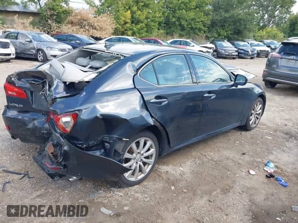 2008 Lexus IS 250 с VIN JTHCK262185023831, выставлен на аукционе IAAI как лот 43153383 с пробегом 176 121 миль миль и . История ставок и продаж доступна на DreamBid. Изображение 4.