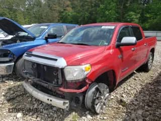 2017 Toyota Tundra Limited with VIN 5TFFW5F14HX220332, listed as a Copart auction lot 52815755 with 346,869 mi miles and Salvage title. Bid and sale history available at DreamBid. Image 1.