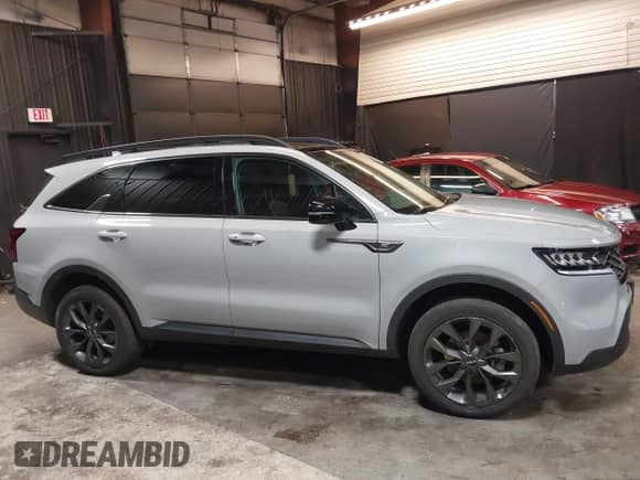 2023 Kia Sorento X-Line EX with VIN 5XYRHDLF4PG247484, listed as a IAAI auction lot 42482714 with 24,692 mi miles and . Bid and sale history available at DreamBid. Image 13.