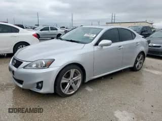 2011 Lexus IS 350 with VIN JTHBE5C26B5027003, listed as a Copart auction lot 55992415 with Not provided miles and Salvage title. Bid and sale history available at DreamBid. Image 1.