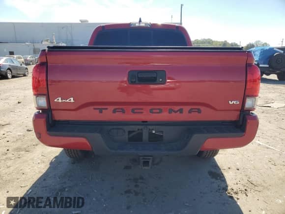 2020 Toyota Tacoma SR with VIN 3TMCZ5AN5LM353734, listed as a Copart auction lot 81958555 with 105,361 mi miles and Salvage title. Bid and sale history available at DreamBid. Image 6.