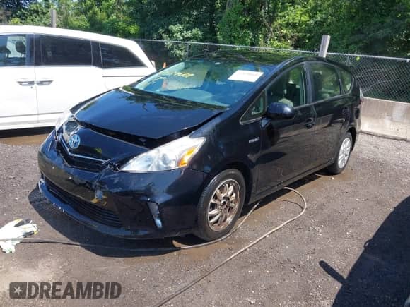 2013 Toyota Prius Two with VIN JTDZN3EU6D3262311, listed as a IAAI auction lot 42534669 with 190,067 mi miles and . Bid and sale history available at DreamBid. Image 2.