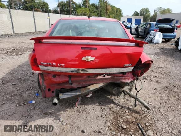 2009 Chevrolet Impala LTZ с VIN 2G1WU57M391326454, выставлен на аукционе Copart как лот 81878265 с пробегом 149 086 миль миль и Списание • Salvage title. История ставок и продаж доступна на DreamBid. Изображение 6.