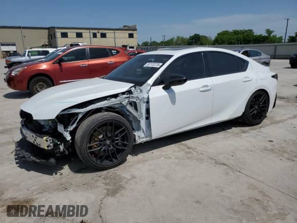 2024 Lexus IS 500 F Sport Performance z VIN JTHAP1D24R5005217, wystawiony jako Copart lot #52173775 z przebiegiem 8 926 mil mil oraz Szkoda całkowita • Salvage title. Historia ofert i sprzedaży dostępna na DreamBid. Obrazek 1.