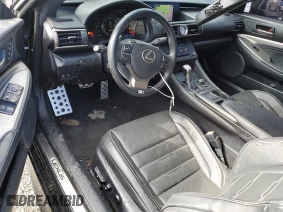 2015 Lexus RC 350 F Sport z VIN JTHHE5BC6F5000393, wystawiony jako Copart lot #84791755 z przebiegiem 164 036 mil mil oraz Szkoda całkowita • Salvage title. Historia ofert i sprzedaży dostępna na DreamBid. Obrazek 8.