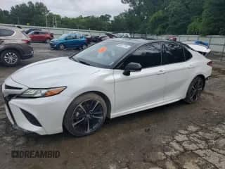 2019 Toyota Camry XSE с VIN 4T1B61HK7KU269249, выставлен на аукционе Copart как лот 58817735 с пробегом 181 435 миль миль и Списание • Salvage title. История ставок и продаж доступна на DreamBid. Изображение 1.