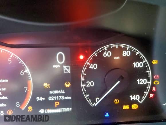 2024 Honda Pilot EX-L with VIN 5FNYG2H58RB003107, listed as a Copart auction lot 71444965 with 21,173 mi miles and Salvage title. Bid and sale history available at DreamBid. Image 9.