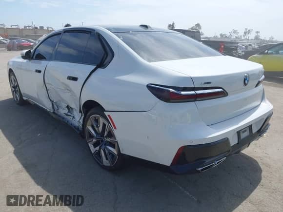 2024 BMW 7 Series 760i xDrive with VIN WBA33EJ07RCP97937, listed as a IAAI auction lot 42272253 with Not provided miles and . Bid and sale history available at DreamBid. Image 3.