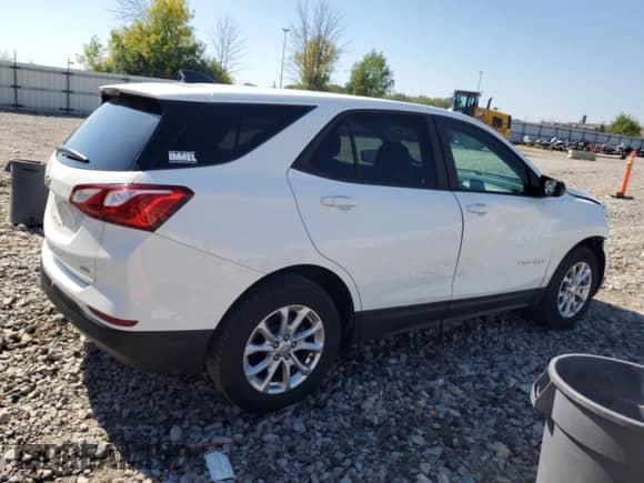 2020 Chevrolet Equinox LS z VIN 2GNAX5EV7L6200121, wystawiony jako Copart lot #71991785 z przebiegiem 78 189 mil mil oraz Szkoda całkowita • Salvage title. Historia ofert i sprzedaży dostępna na DreamBid. Obrazek 3.