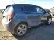 2012 Chevrolet Sonic LTZ with VIN 1G1JE6SH4C4219853, listed as a Copart auction lot 46516795 with 136,292 mi miles and Salvage title. Bid and sale history available at DreamBid. Image 3.