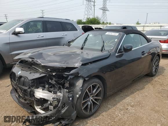 2024 BMW 4 Series 430i xDrive z VIN WBA43AT08RCN29375, wystawiony jako Copart lot #60262705 z przebiegiem 38 993 mil mil oraz Czysty tytuł • Clean title. Historia ofert i sprzedaży dostępna na DreamBid. Obrazek 1.