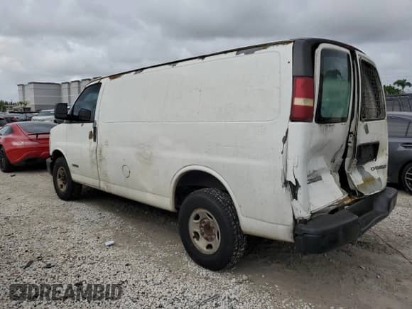 2004 Chevrolet Express Cargo с VIN 1GCGG25U841188896, выставлен на аукционе Copart как лот 59914195 с пробегом 331 537 миль миль и Списание • Salvage title. История ставок и продаж доступна на DreamBid. Изображение 2.