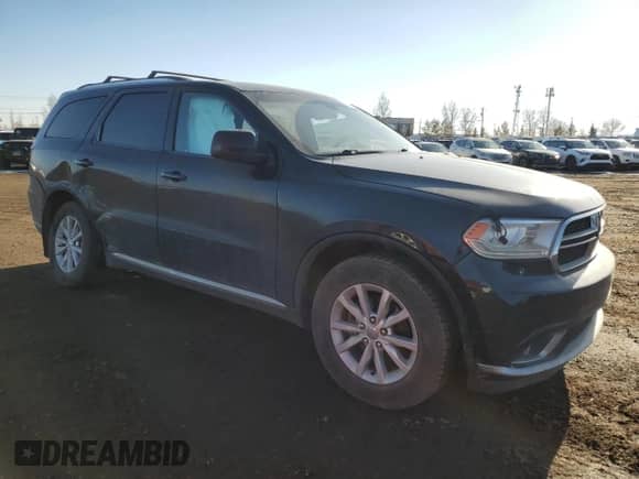 2014 Dodge Durango SXT with VIN 1C4RDJAG8EC595747, listed as a Copart auction lot 48244365 with 246,965 mi miles and Salvage title. Bid and sale history available at DreamBid. Image 4.