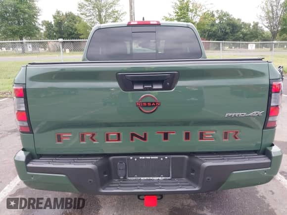 2023 Nissan Frontier SV with VIN 1N6ED1EK3PN642166, listed as a IAAI auction lot 43036612 with 12,295 mi miles and . Bid and sale history available at DreamBid. Image 16.