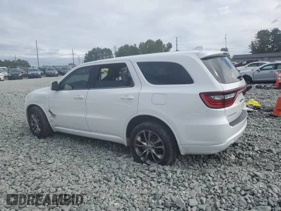 2020 Dodge Durango GT Plus with VIN 1C4RDHDG4LC259319, listed as a Copart auction lot 72008075 with 98,187 mi miles and Salvage title. Bid and sale history available at DreamBid. Image 2.