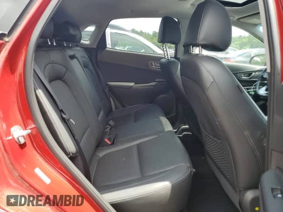 2021 Hyundai Kona Ultimate with VIN KM8K53AG6MU125571, listed as a Copart auction lot 86709335 with 21,527 mi miles and Non repairable. Bid and sale history available at DreamBid. Image 10.