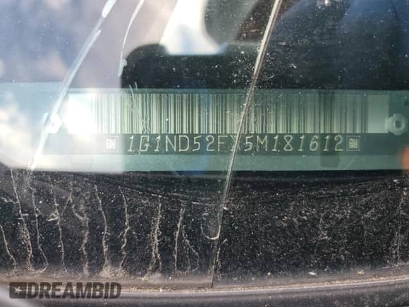 2005 Chevrolet Malibu Classic z VIN 1G1ND52FX5M181612, wystawiony jako Copart lot #85498165 z przebiegiem 139 062 mil mil oraz Szkoda całkowita • Salvage title. Historia ofert i sprzedaży dostępna na DreamBid. Obrazek 12.