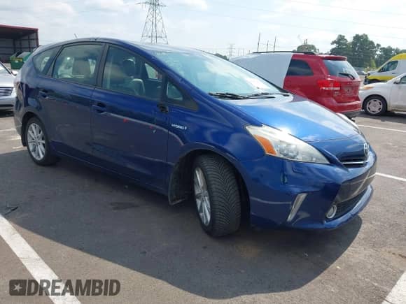 2013 Toyota Prius Two with VIN JTDZN3EU9D3194425, listed as a IAAI auction lot 43147202 with 177,647 mi miles and . Bid and sale history available at DreamBid. Image 1.