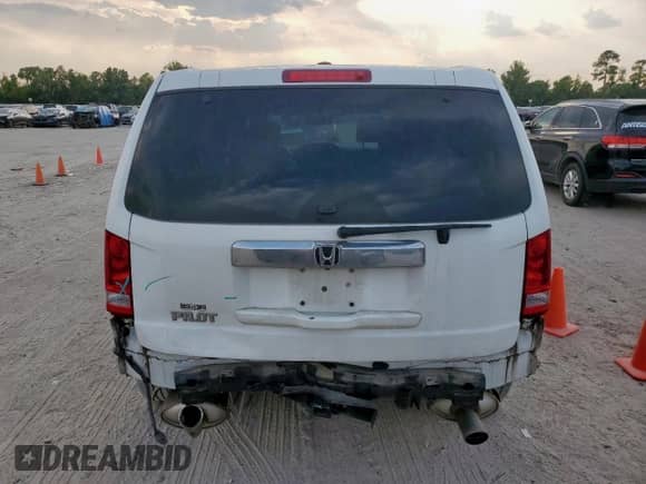 2014 Honda Pilot EX-L with VIN 5FNYF3H56EB001925, listed as a Copart auction lot 80243515 with 119,891 mi miles and Salvage title. Bid and sale history available at DreamBid. Image 6.