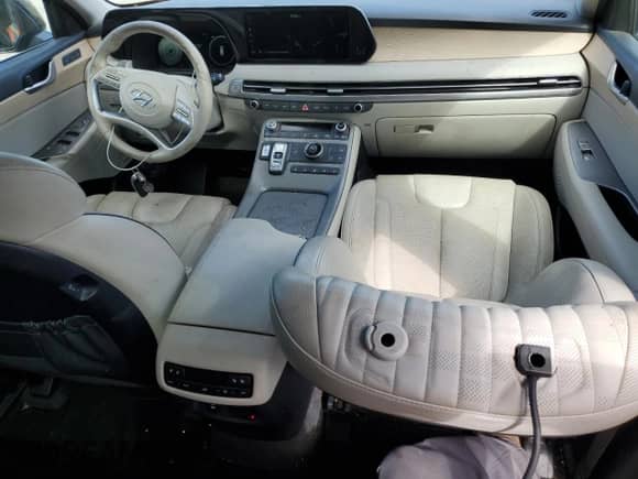 2023 Hyundai Palisade Limited с VIN KM8R54GE7PU528473, выставлен на аукционе Copart как лот 81499425 с пробегом 42 747 миль миль и Списание • Salvage title. История ставок и продаж доступна на DreamBid. Изображение 8.