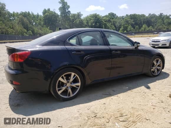 2010 Lexus IS 250 z VIN JTHBF5C2XA5115810, wystawiony jako Copart lot #57043354 z przebiegiem 148 571 mil mil oraz Nie do naprawy • Non repairable. Historia ofert i sprzedaży dostępna na DreamBid. Obrazek 3.