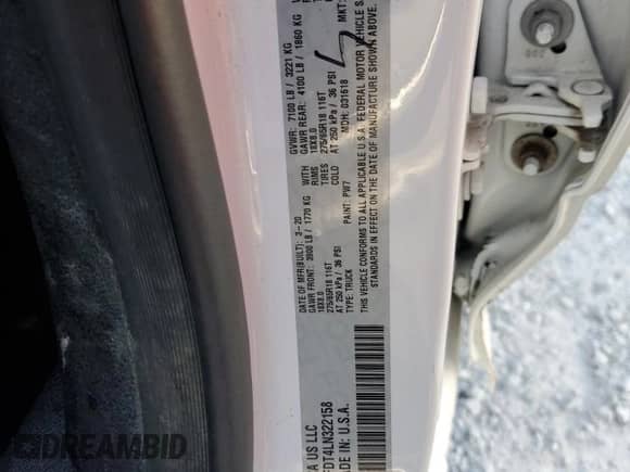 2020 Ram 1500 Laramie с VIN 1C6SRFDT4LN322158, выставлен на аукционе Copart как лот 71780635 с пробегом 158 222 миль миль и Списание • Salvage title. История ставок и продаж доступна на DreamBid. Изображение 12.